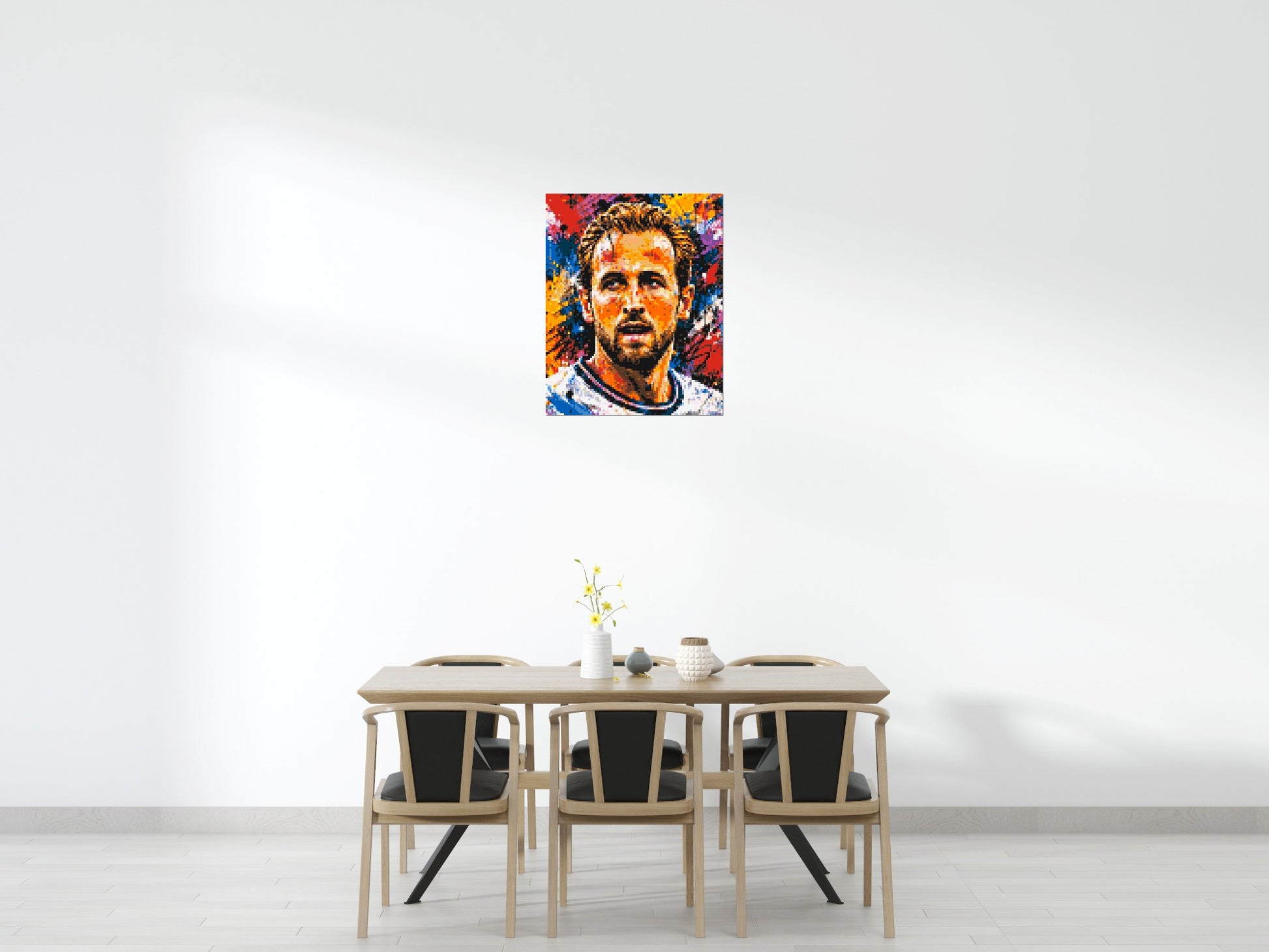 Harry Kane Urban Pop - Brick Art Mosaic Kit 4x5 scene