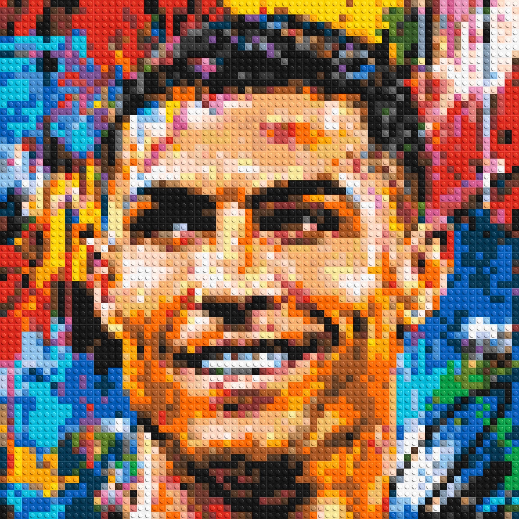 Cristiano Ronaldo Urban Pop - Brick Art Mosaic Kit 3x3 large