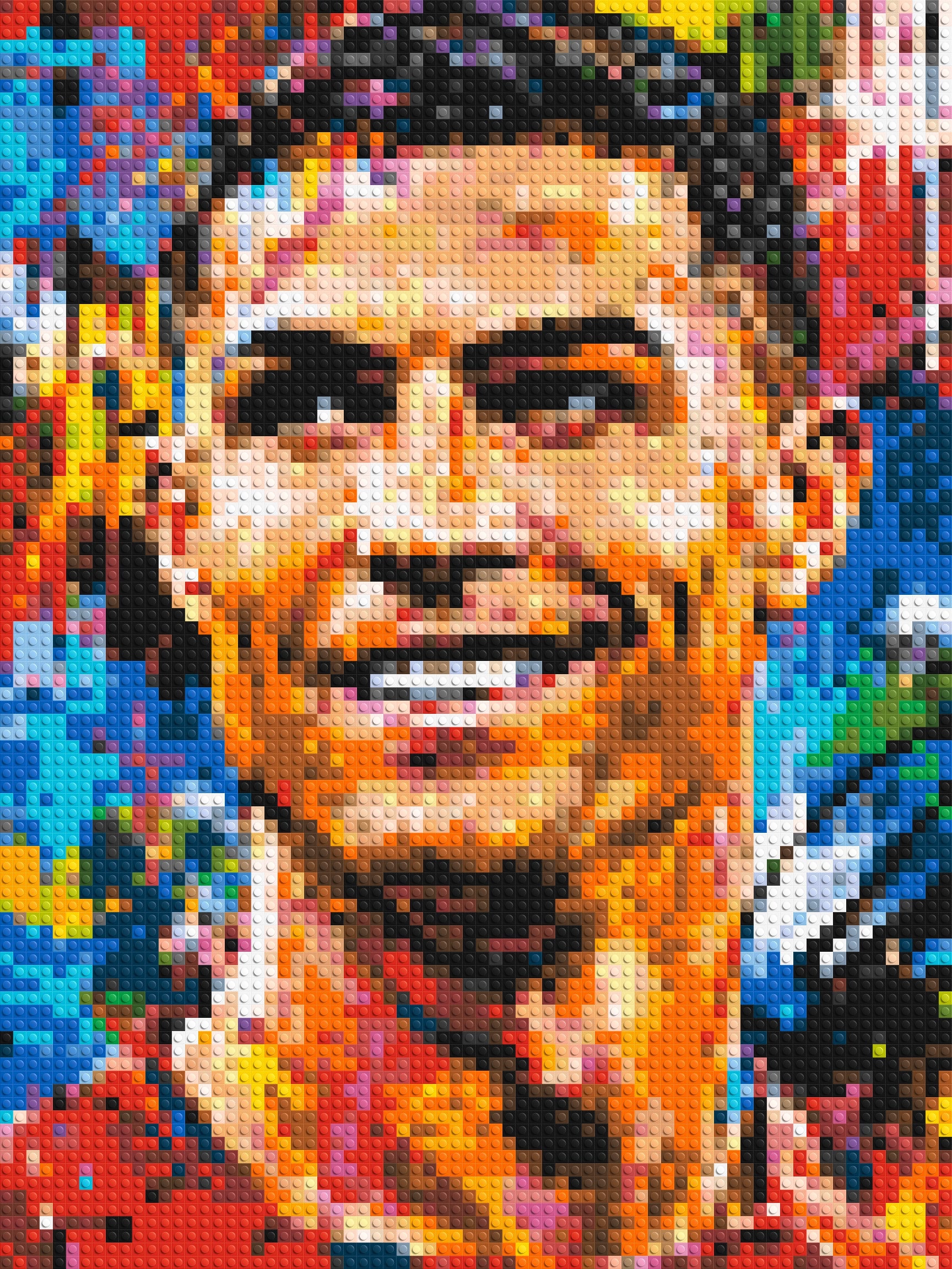 Cristiano Ronaldo Urban Pop - Brick Art Mosaic Kit 3x4 large