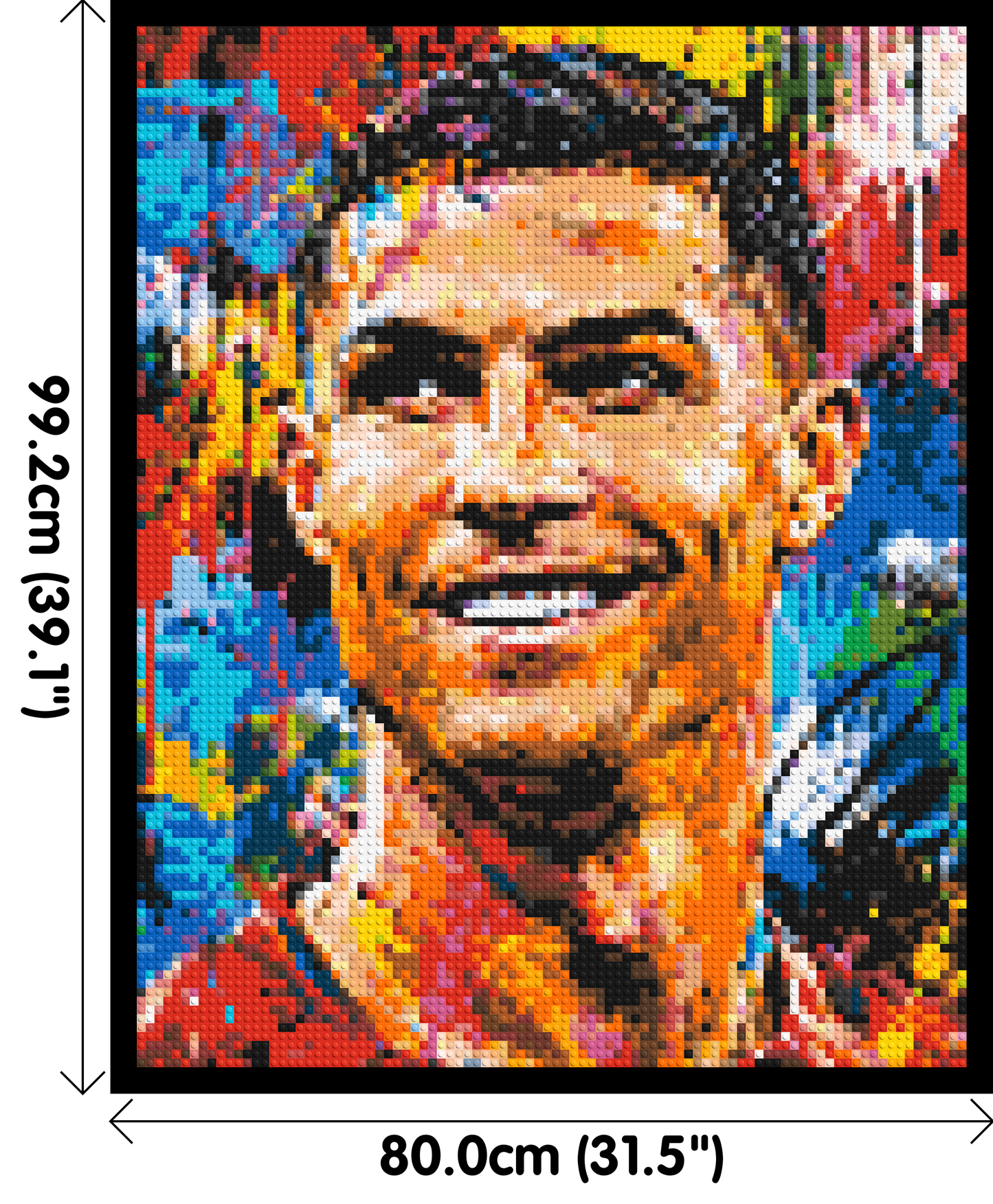Cristiano Ronaldo Urban Pop - Brick Art Mosaic Kit 4x5 large