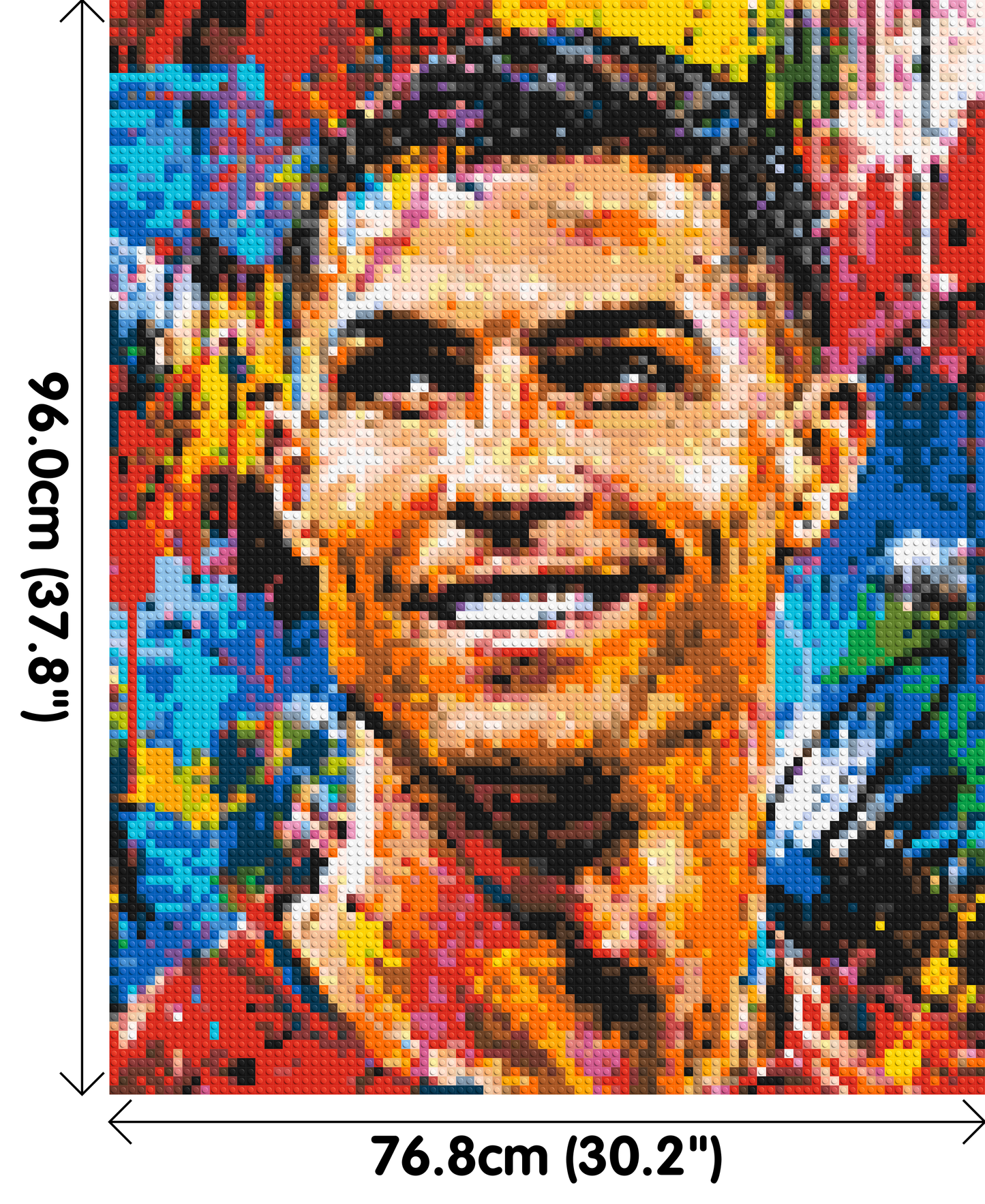 Cristiano Ronaldo Urban Pop - Brick Art Mosaic Kit 4x5 large