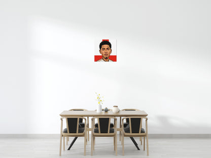 Jude Bellingham Caricature - Brick Art Mosaic Kit 3x3 large