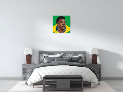 Vinícius Júnior Caricature - Brick Art Mosaic Kit 3x3 large