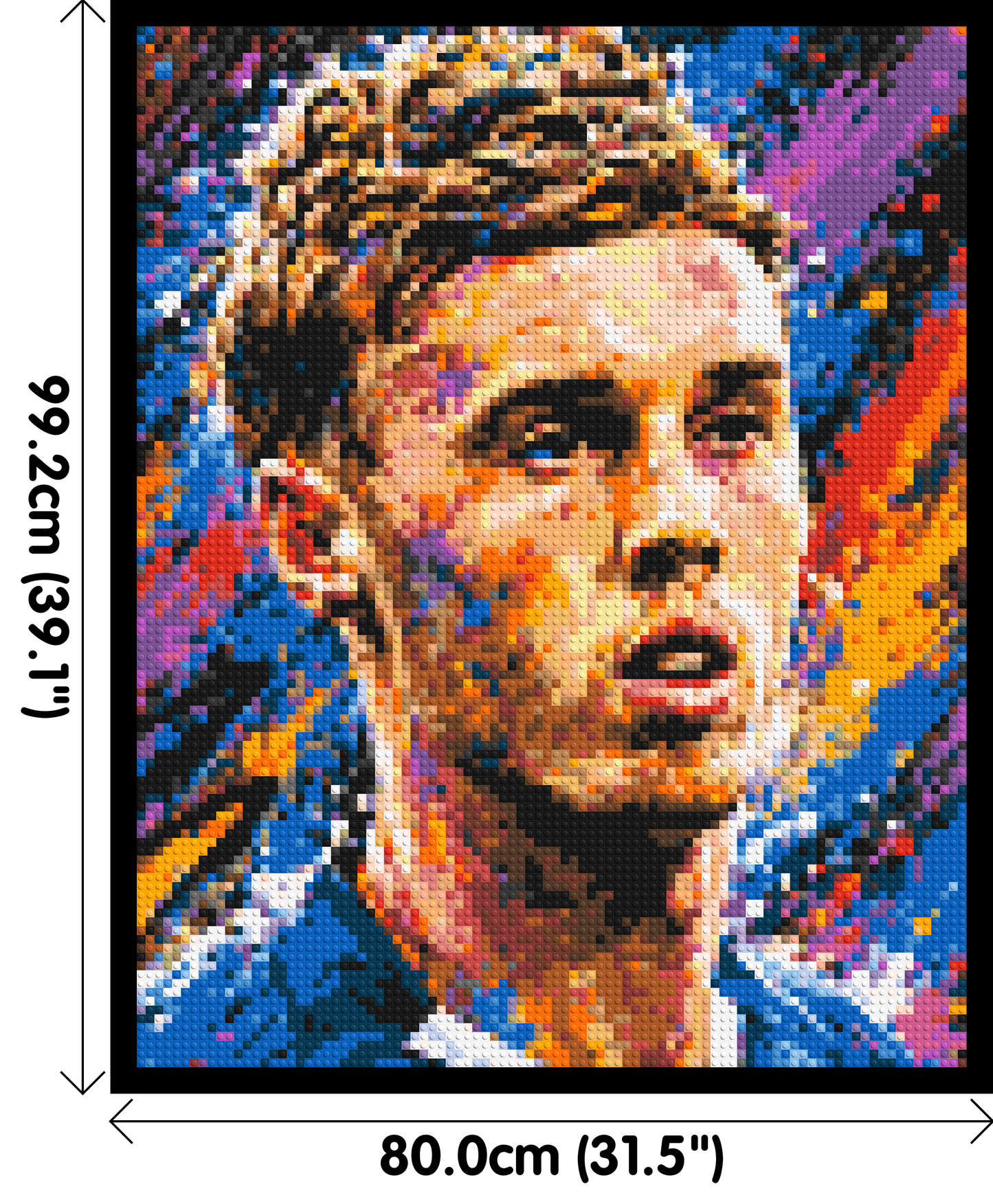 Cole Palmer Urban Pop - Brick Art Mosaic Kit 4x5 large