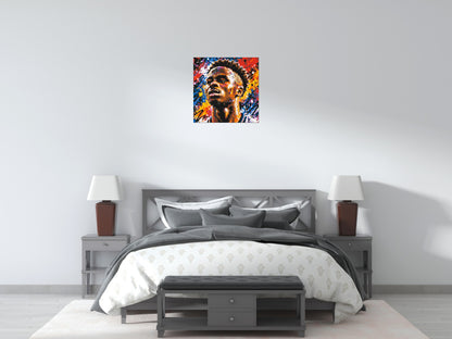 Bukayo Saka Urban Pop - Brick Art Mosaic Kit 3x3 large