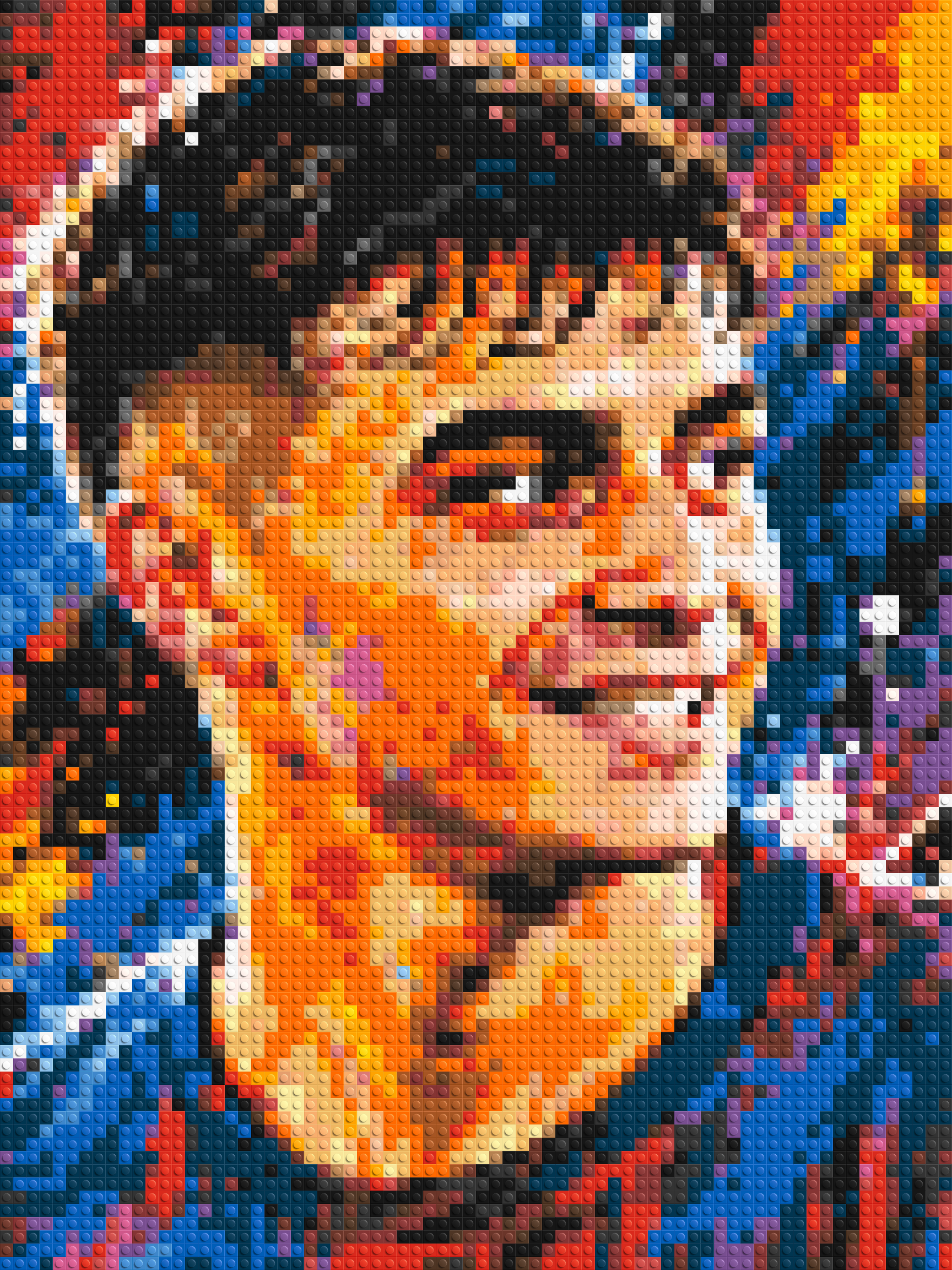 Pedri Urban Pop - Brick Art Mosaic Kit 3x4 large