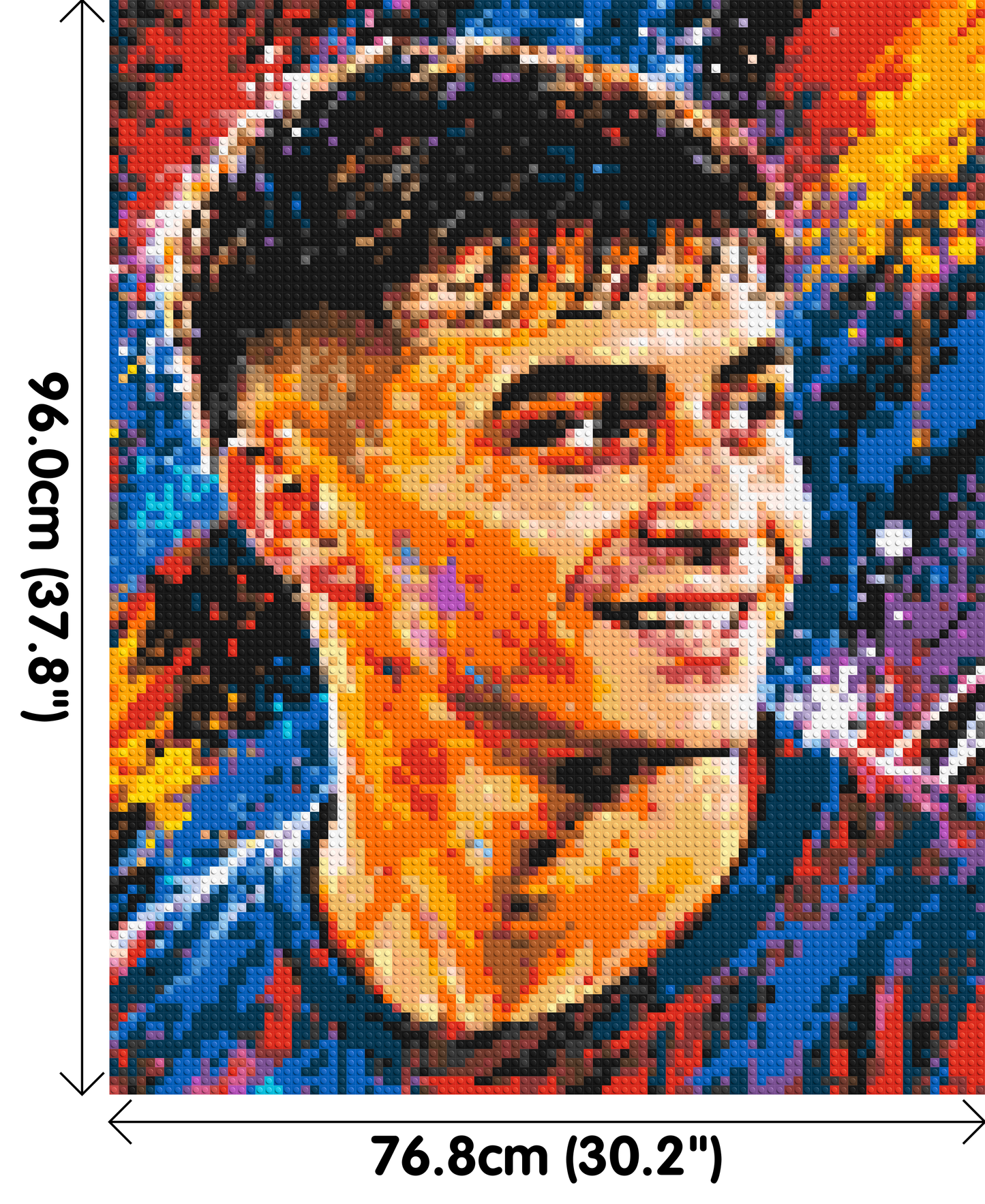 Pedri Urban Pop - Brick Art Mosaic Kit 4x5 large