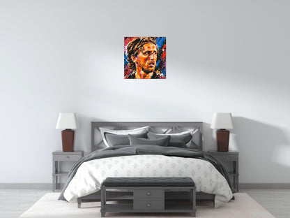 Luka Modrić Urban Pop - Brick Art Mosaic Kit 3x3 large