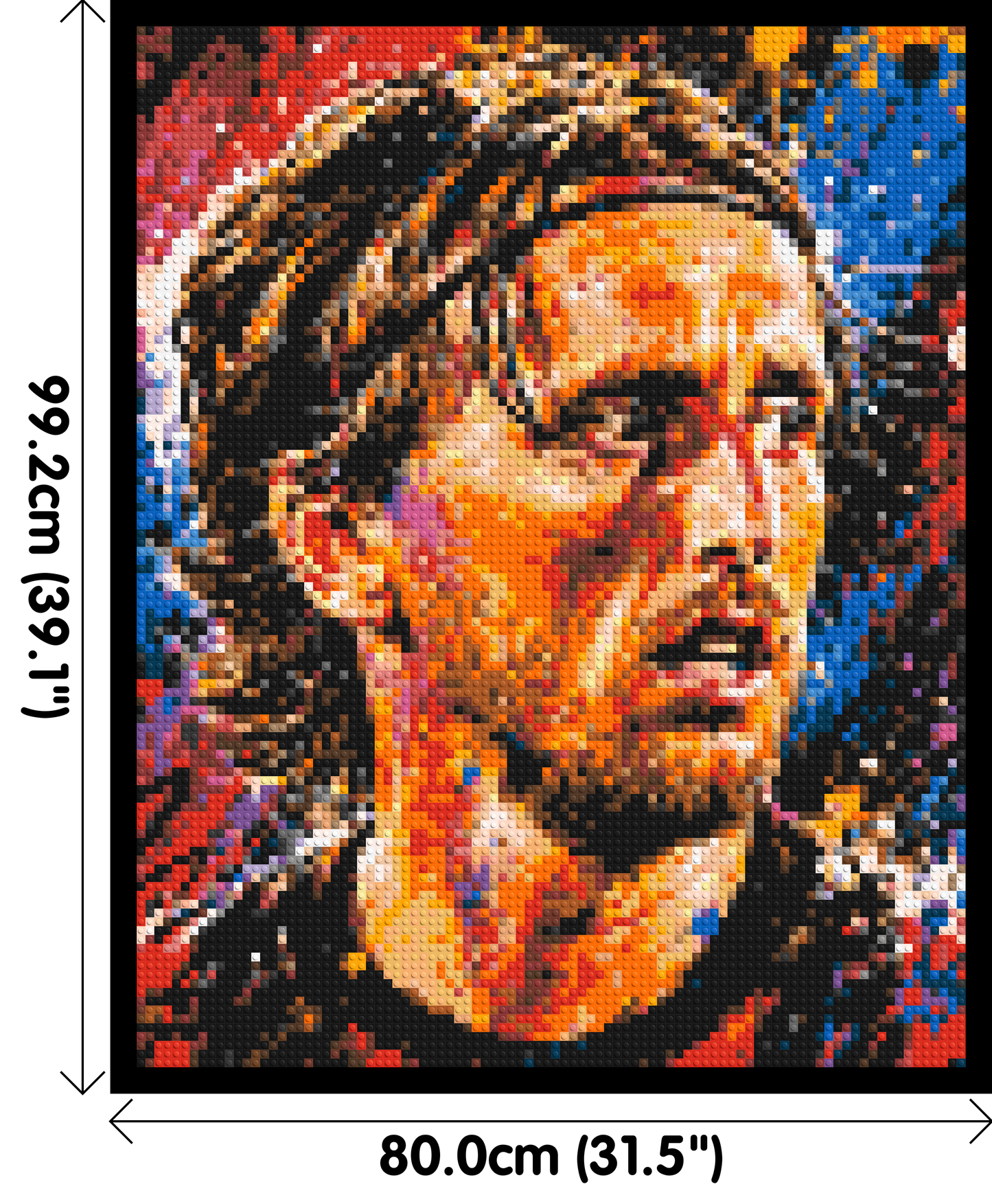 Luka Modrić Urban Pop - Brick Art Mosaic Kit 4x5 large