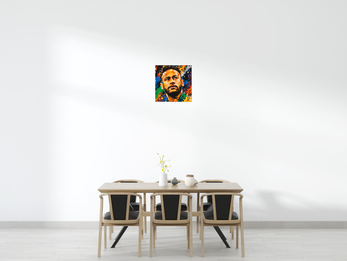 Neymar Urban Pop - Brick Art Mosaic Kit 3x3 large