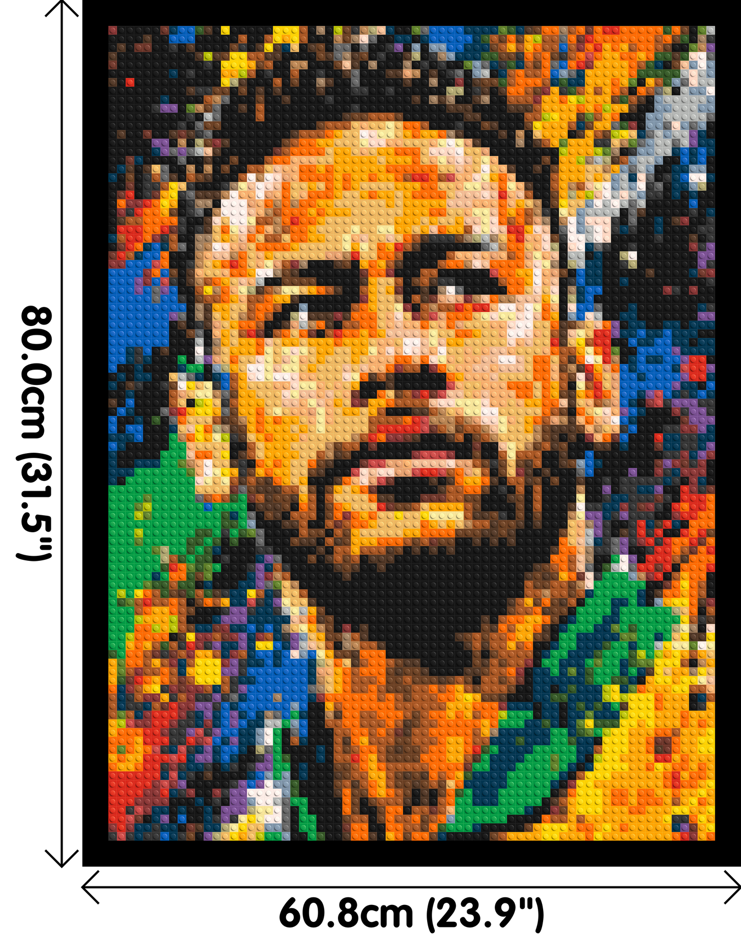 Neymar Urban Pop - Brick Art Mosaic Kit 3x4 large