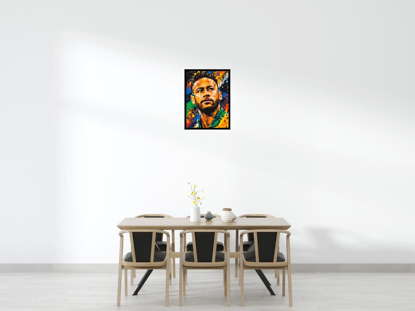 Neymar Urban Pop - Brick Art Mosaic Kit 3x4 large