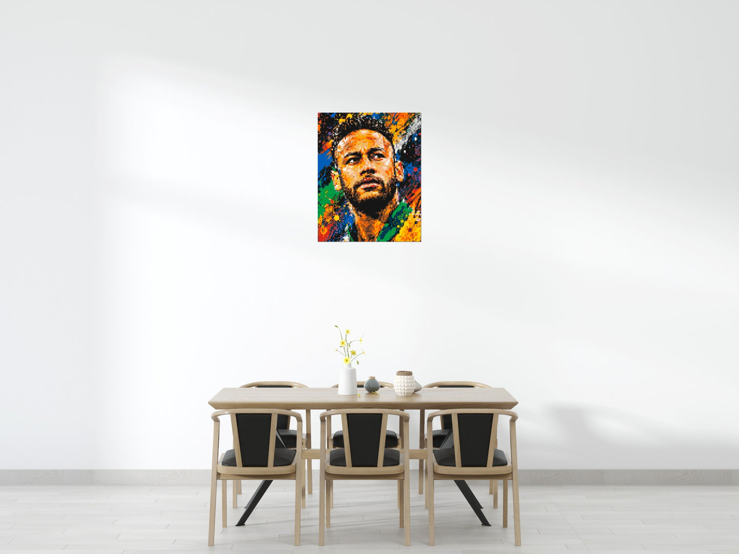 Neymar Urban Pop - Brick Art Mosaic Kit 4x5 large