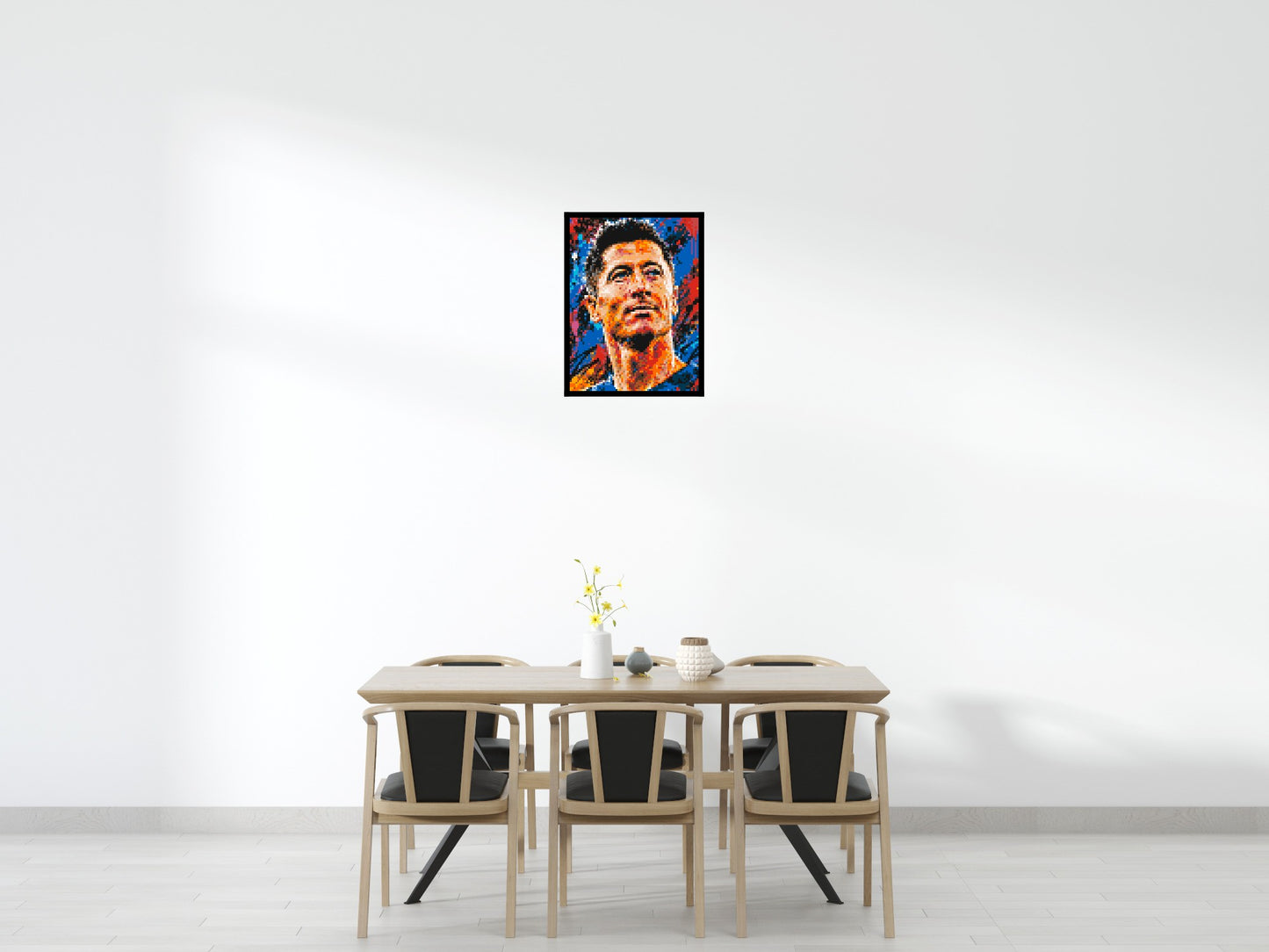 Robert Lewandowski Urban Pop - Brick Art Mosaic Kit 3x4 large
