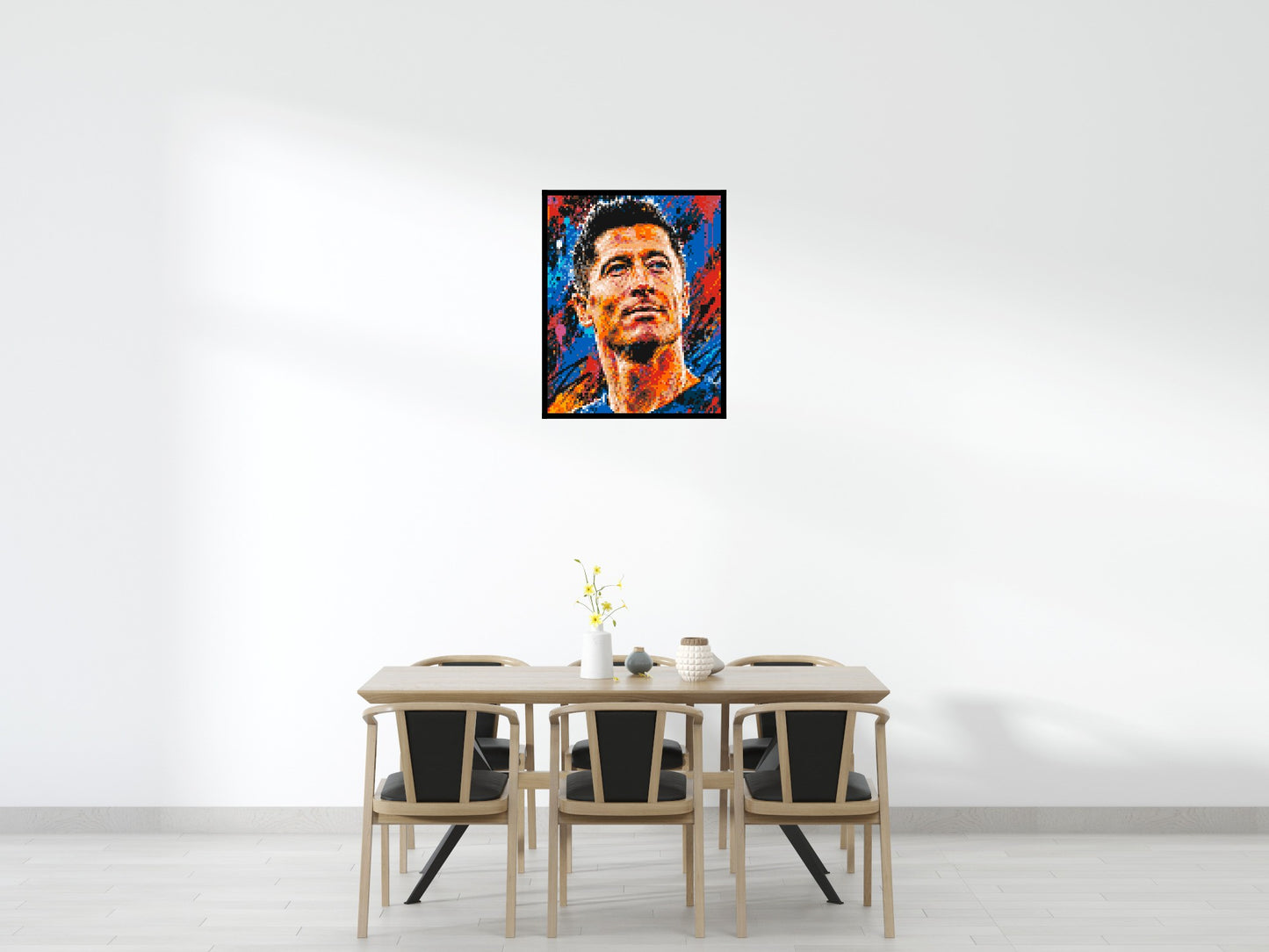 Robert Lewandowski Urban Pop - Brick Art Mosaic Kit 4x5 large