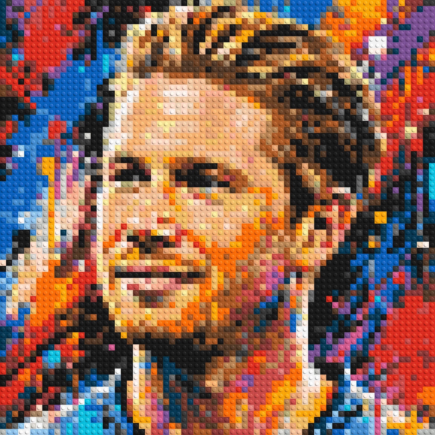 Kevin De Bruyne Urban Pop - Brick Art Mosaic Kit 3x3 large