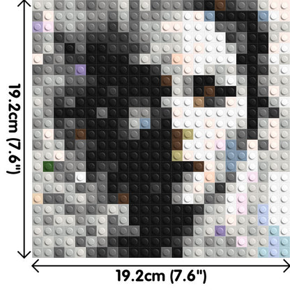 Evaporation – Between Presence and Disappearance by Joséphine Machalani - Brick Art Mosaic Kit 1x1 large