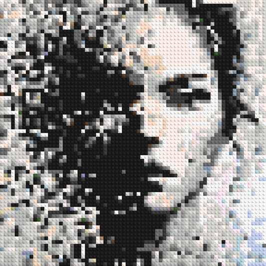 Evaporation – Between Presence and Disappearance by Joséphine Machalani - Brick Art Mosaic Kit 3x3 large
