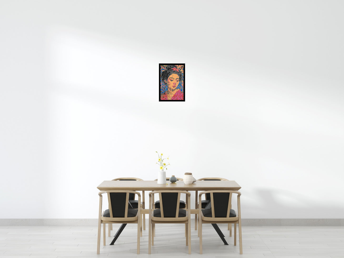 Sakura – A Woman Shaped by Light by Joséphine Machalani - Brick Art Mosaic Kit 2x3 large