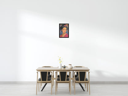 Sakura – A Woman Shaped by Light by Joséphine Machalani - Brick Art Mosaic Kit 2x3 large