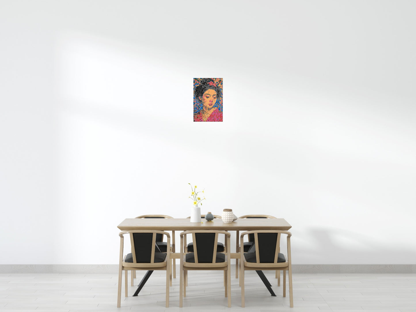 Sakura – A Woman Shaped by Light by Joséphine Machalani - Brick Art Mosaic Kit 2x3 large