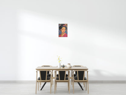 Sakura – A Woman Shaped by Light by Joséphine Machalani - Brick Art Mosaic Kit 2x3 large