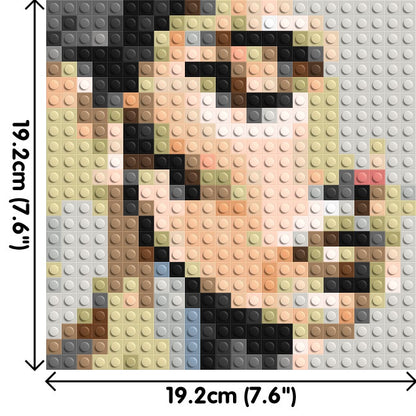 Serenity – A Quiet Breath of Light by Joséphine Machalani - Brick Art Mosaic Kit 1x1 large