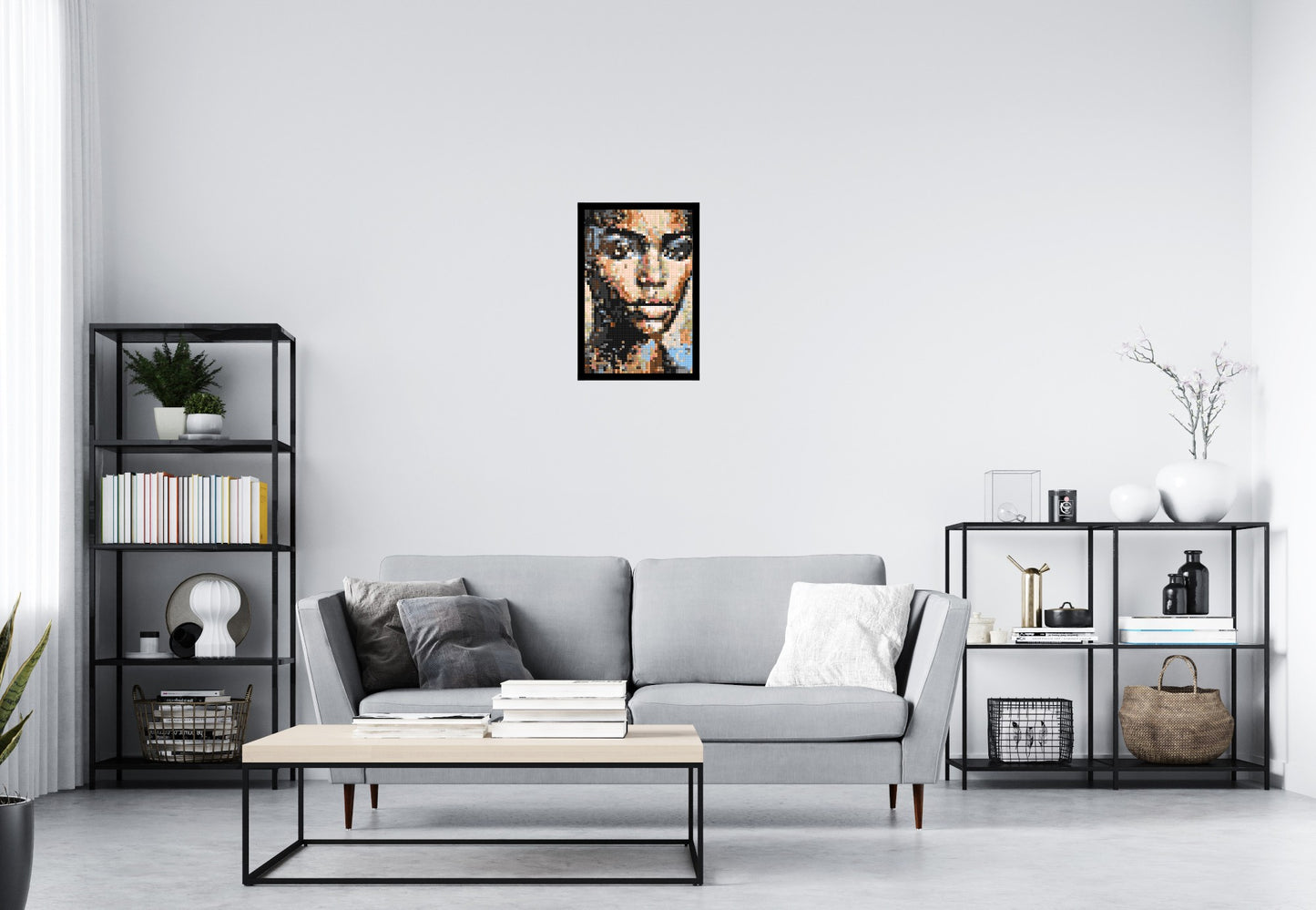 Ferocity – The Pulse of Untamed Energy by Joséphine Machalani - Brick Art Mosaic Kit 2x3 large