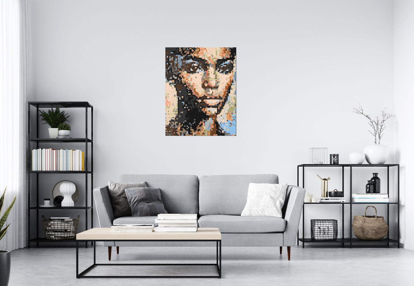 Ferocity – The Pulse of Untamed Energy by Joséphine Machalani - Brick Art Mosaic Kit 4x5 large