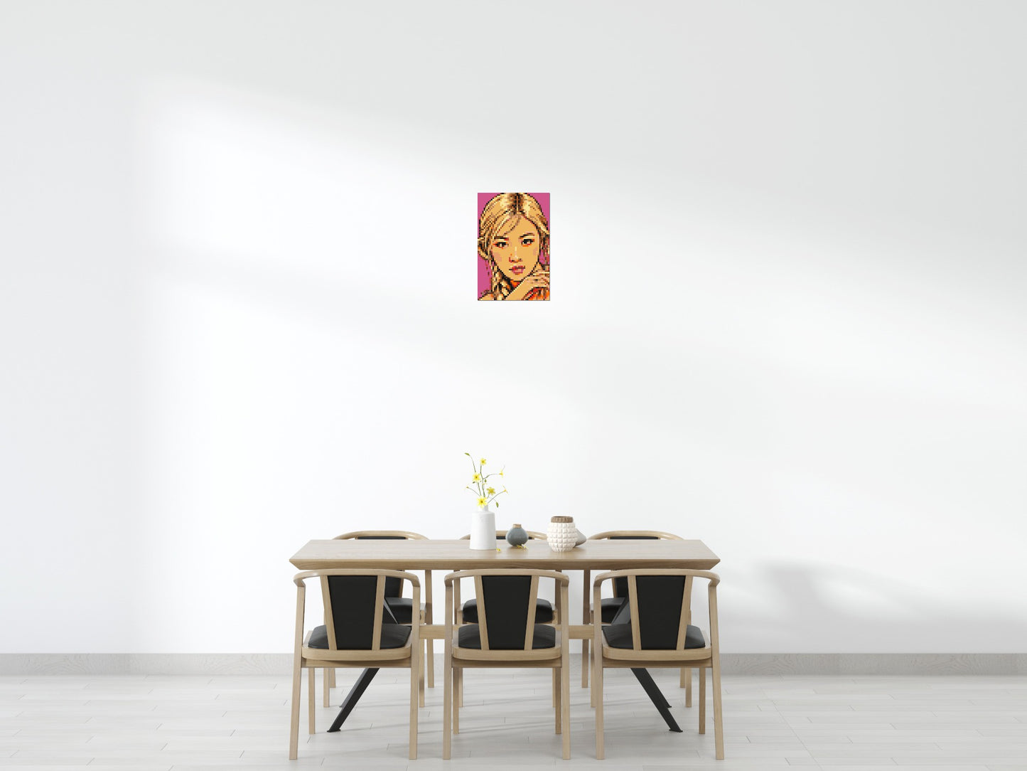 Rosé of BLACKPINK Comic Pop Art - Brick Art Mosaic Kit 2x3 large