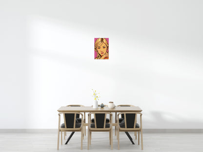 Rosé of BLACKPINK Comic Pop Art - Brick Art Mosaic Kit 2x3 large