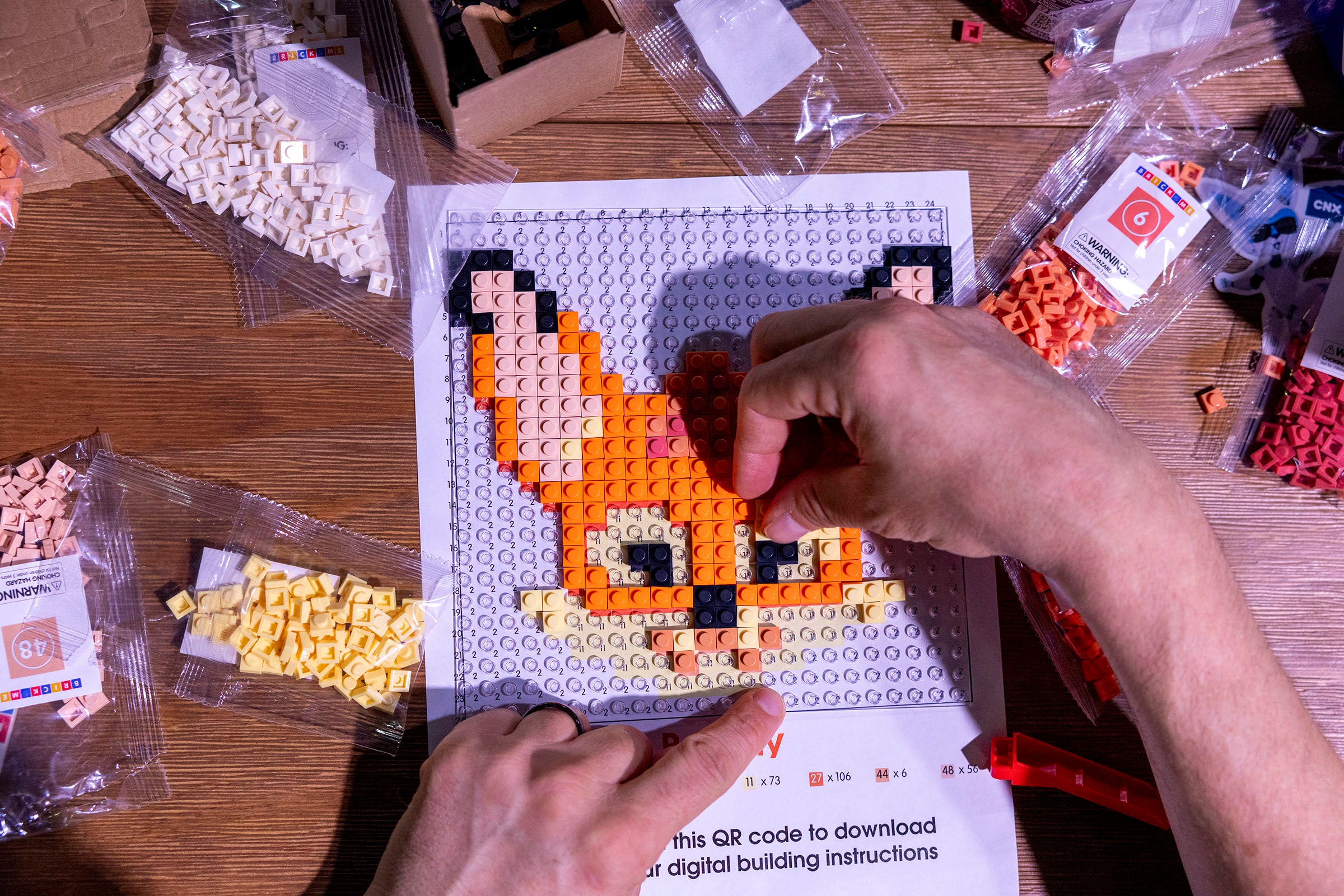 Brandy the Fox custom mosaics for Salesforce Connections 2025