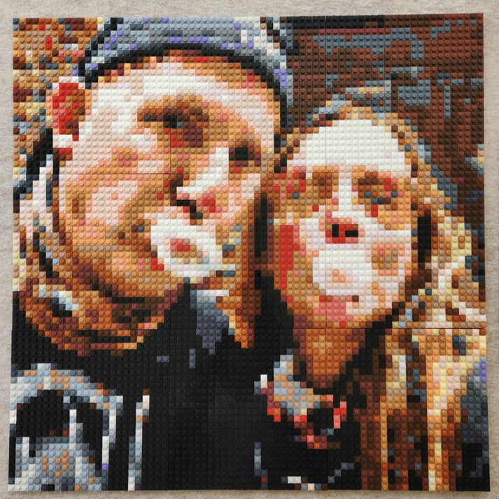 Personalized Brick Art | Brick Mosaic Maker | Picture to LEGO style ...