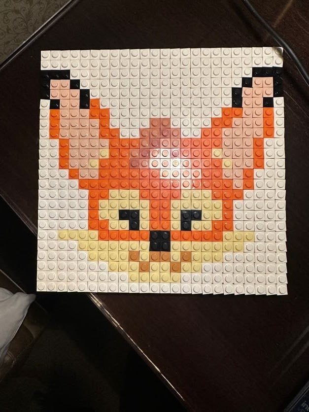 Brandy the Fox custom mosaics for Salesforce Connections 2025