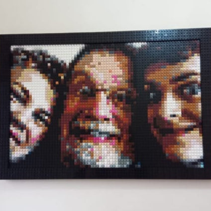 Personalized Brick Art | Brick Mosaic Maker | Picture to LEGO style ...