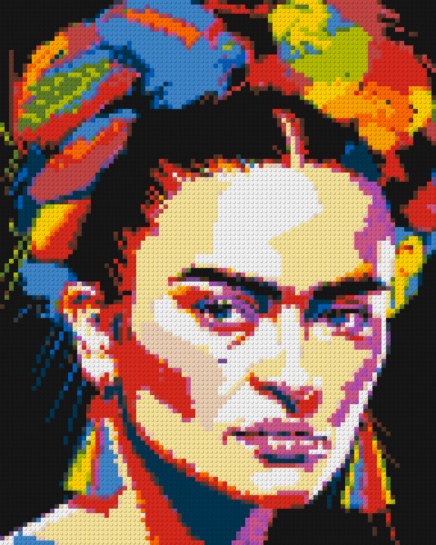 Frida Kahlo - Brick Art Mosaic Kit