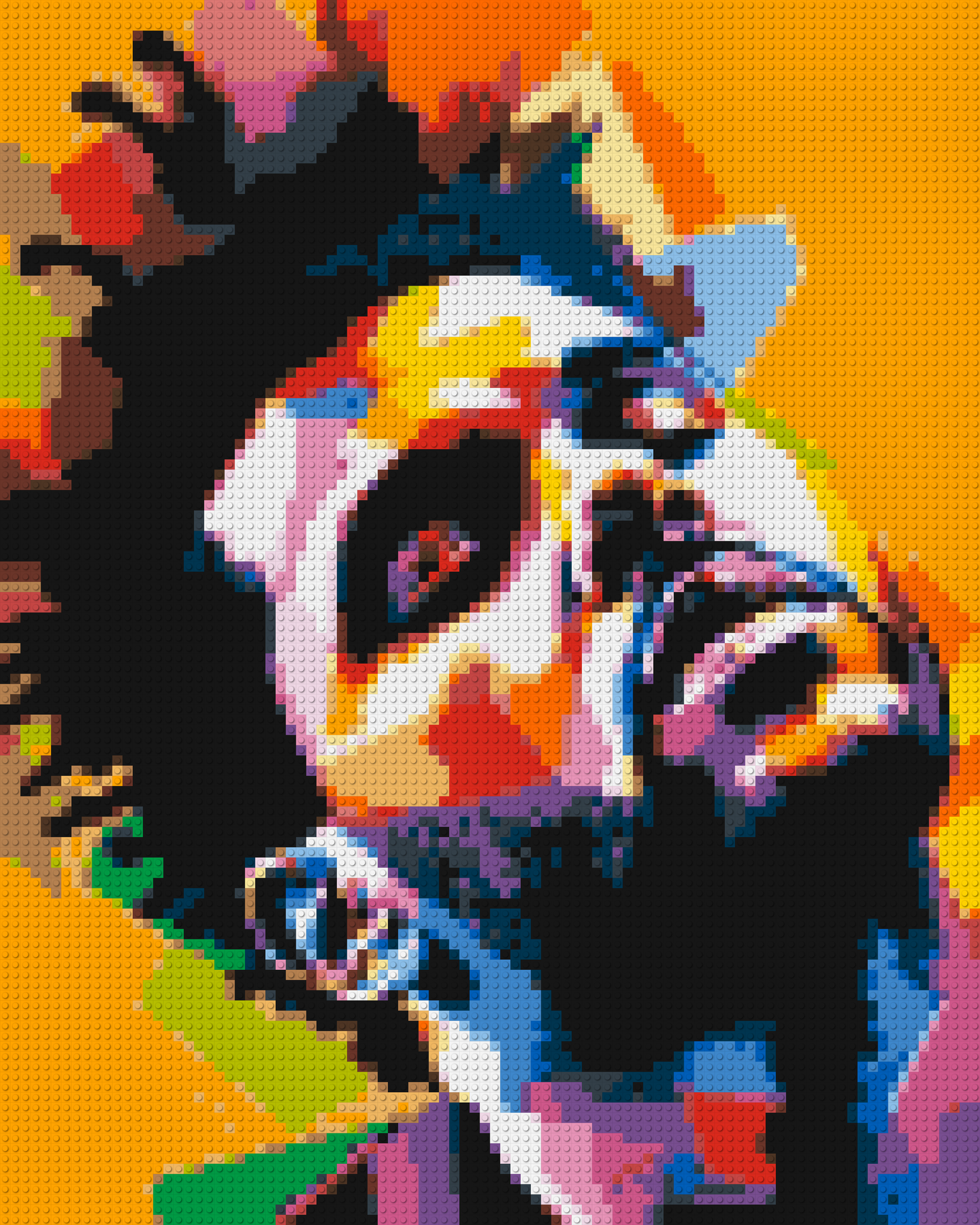 The Weeknd - Brick Art Mosaic Kit