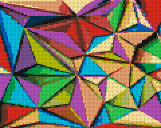 Abstract Pattern #9 - Brick Art Mosaic Kit
