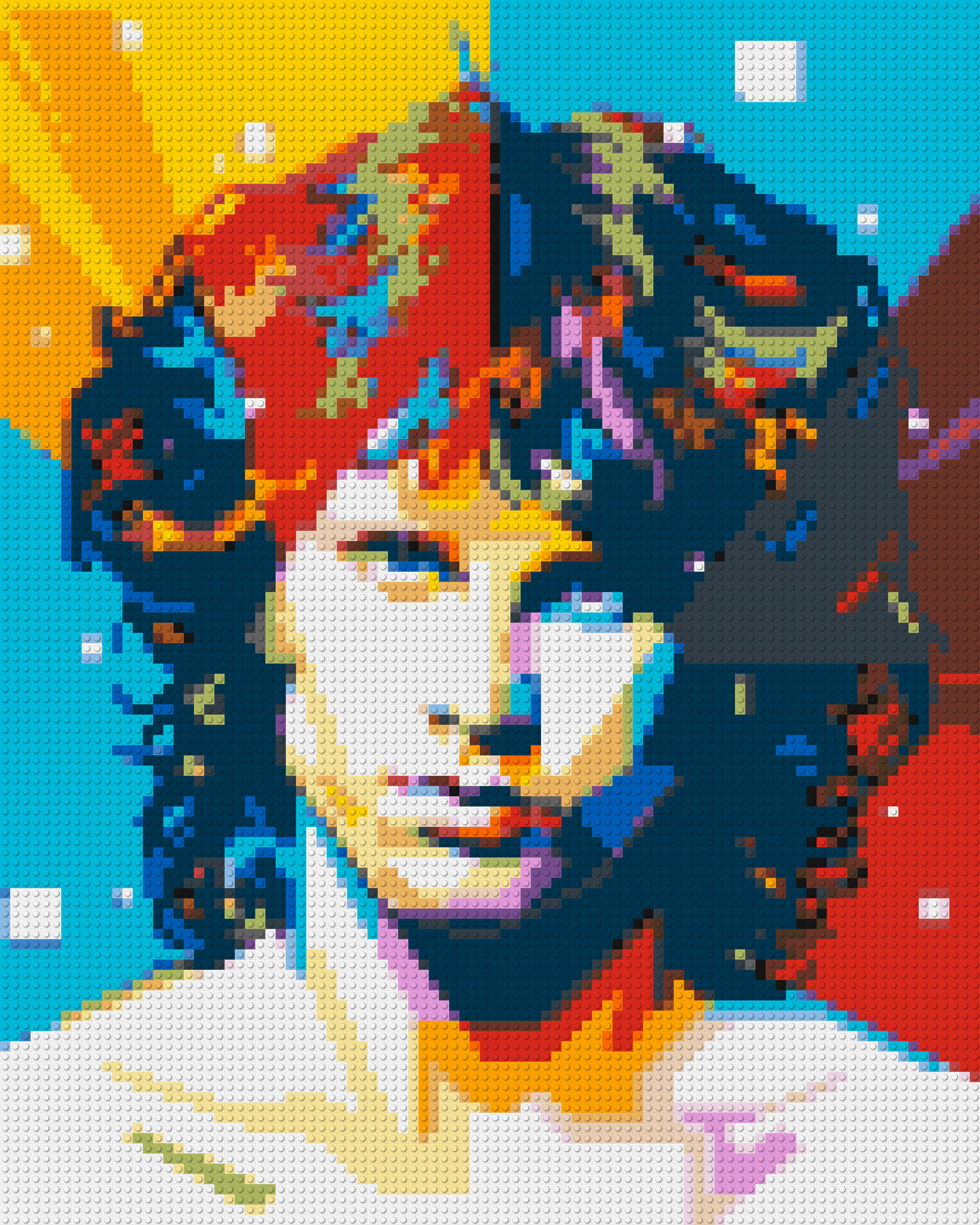 Jim Morrison - Brick Art Mosaic Kit