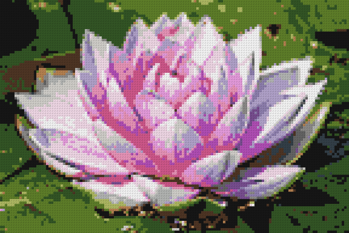 Water Lily - Brick Art Mosaic Kit