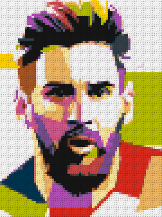 Messi #2 - Brick Art Mosaic Kit
