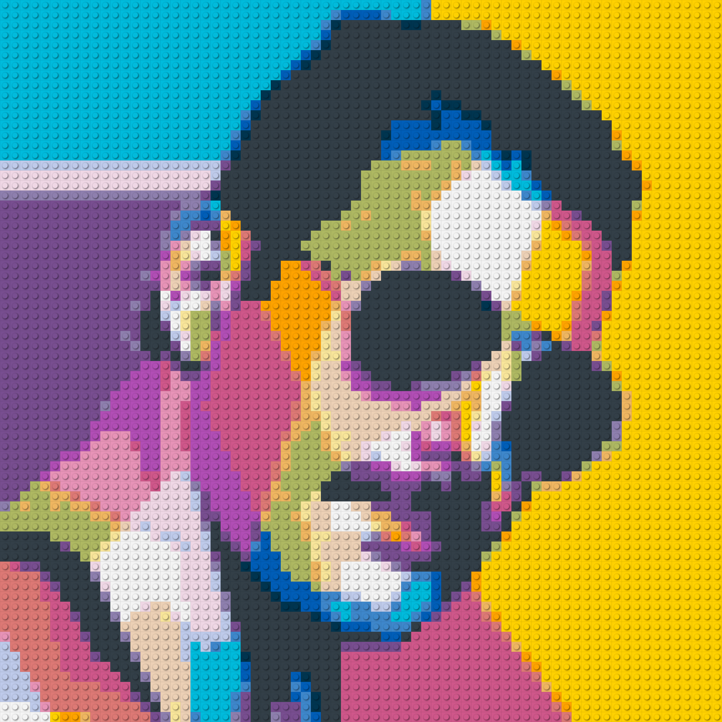 Freddie Mercury - Brick Art Mosaic Kit