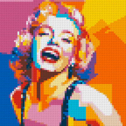 Marilyn Monroe #2 - Brick Art Mosaic Kit