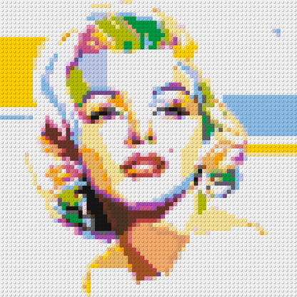 Marilyn Monroe - Brick Art Mosaic Kit
