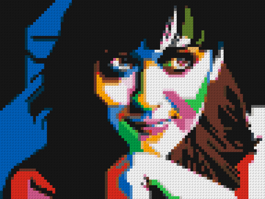 Katy Perry - Brick Art Mosaic Kit