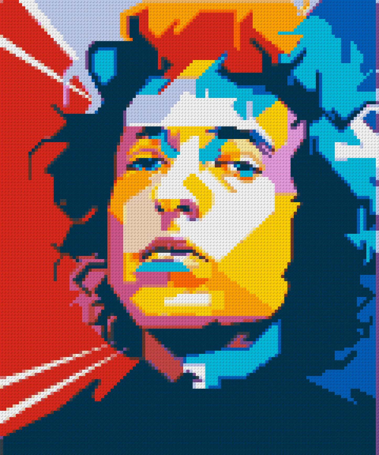 Bob Dylan - Brick Art Mosaic Kit