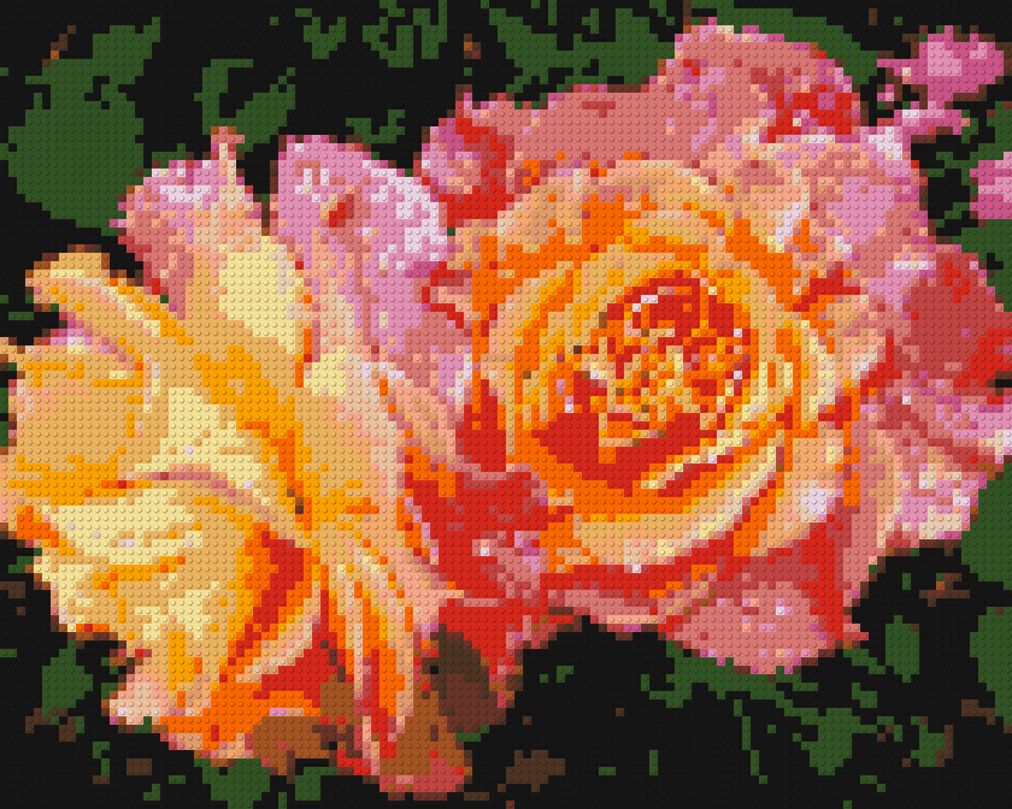 Roses - Brick Art Mosaic Kit