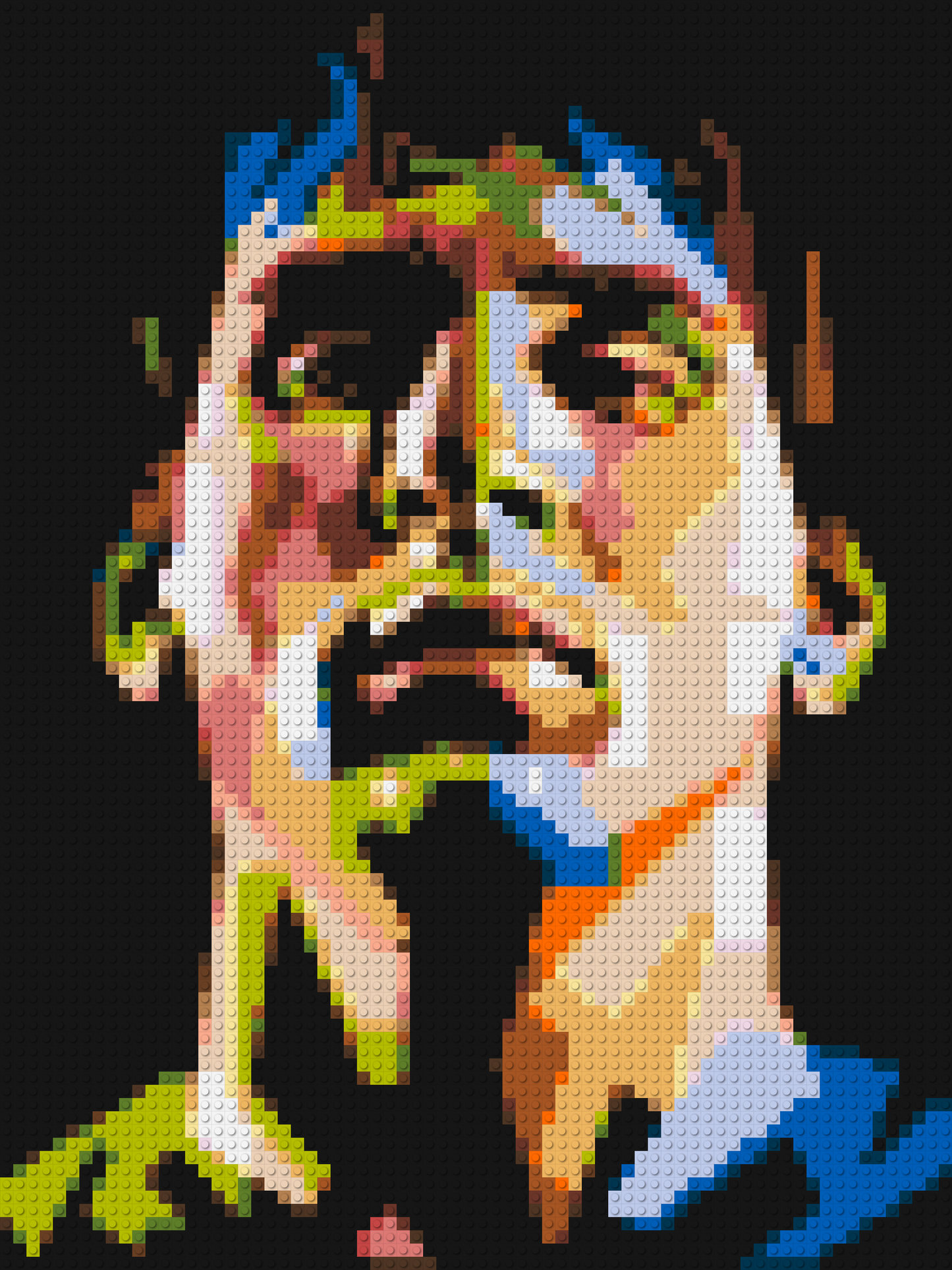 Lionel Messi - Brick Art Mosaic Kit